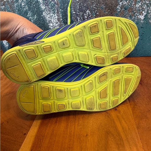 Coach Y2K Vintage Blue Metallic and Nylon Darla Sneaker - Picture 9 of 13